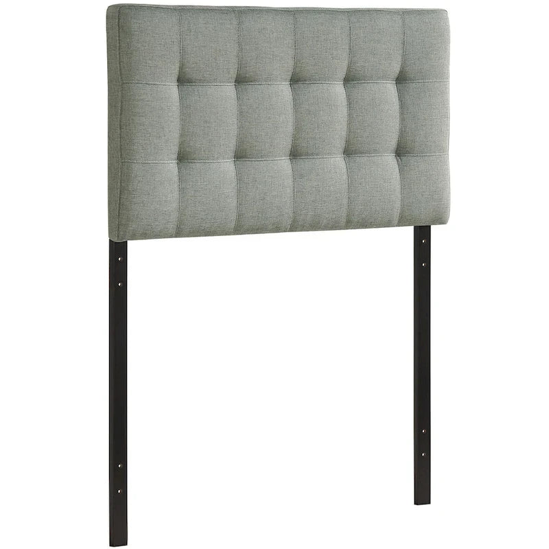 Ivory Lily Twin Fabric Headboard