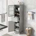 Bathroom Cabinet with Drawer and Doors