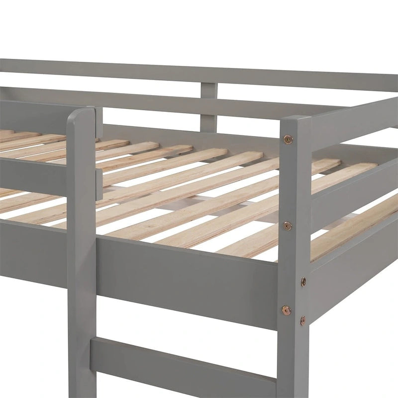 Full Loft Bed with Slide