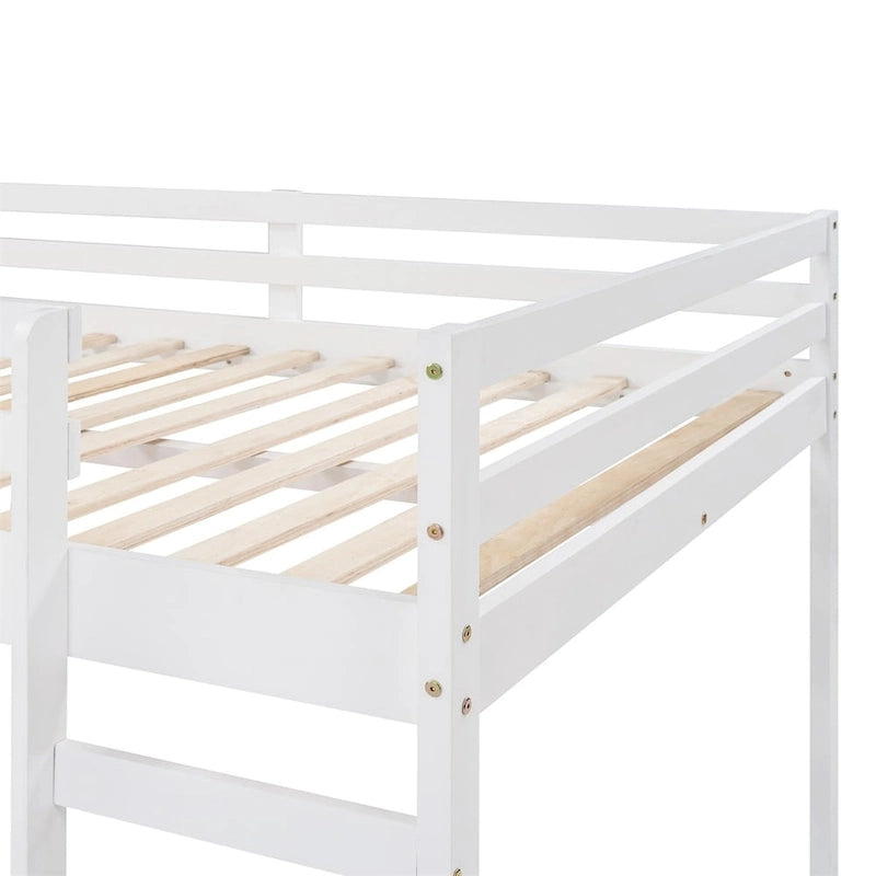 Full Loft Bed with Slide
