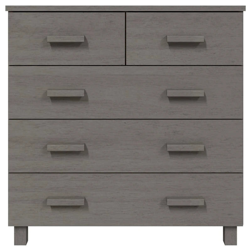 Sideboard Bar Buffet Console Cabinet with Drawers, Solid Wood Pine - 31.1x15.7x31.5
