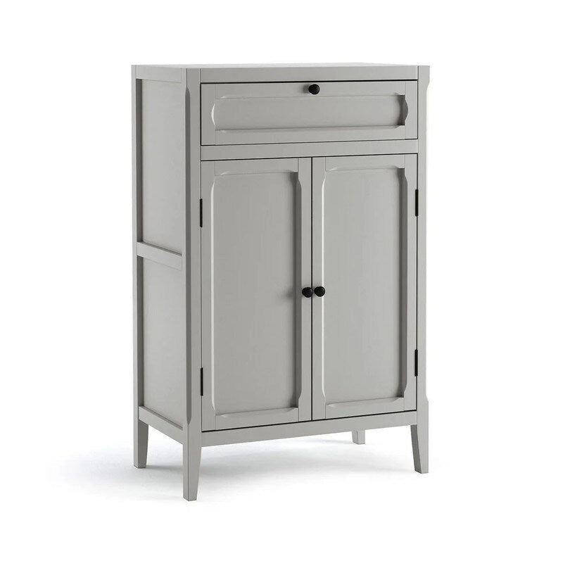 2-Door, 1-Drawer Cabinet - 47.3H x 29.6W x 17.4D