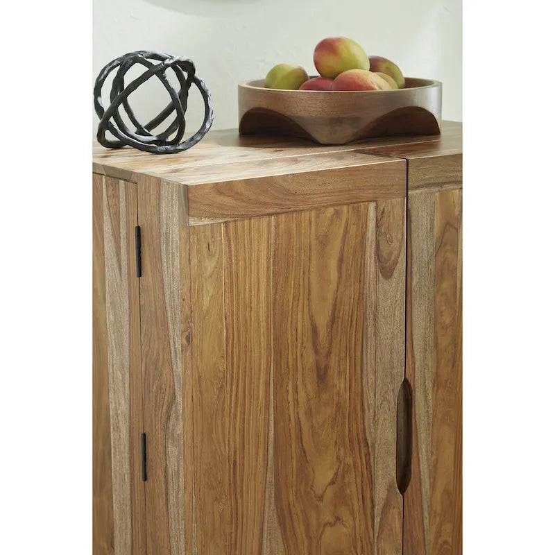 Brown Bar Cabinet - 32 W x 20 D x 45 H