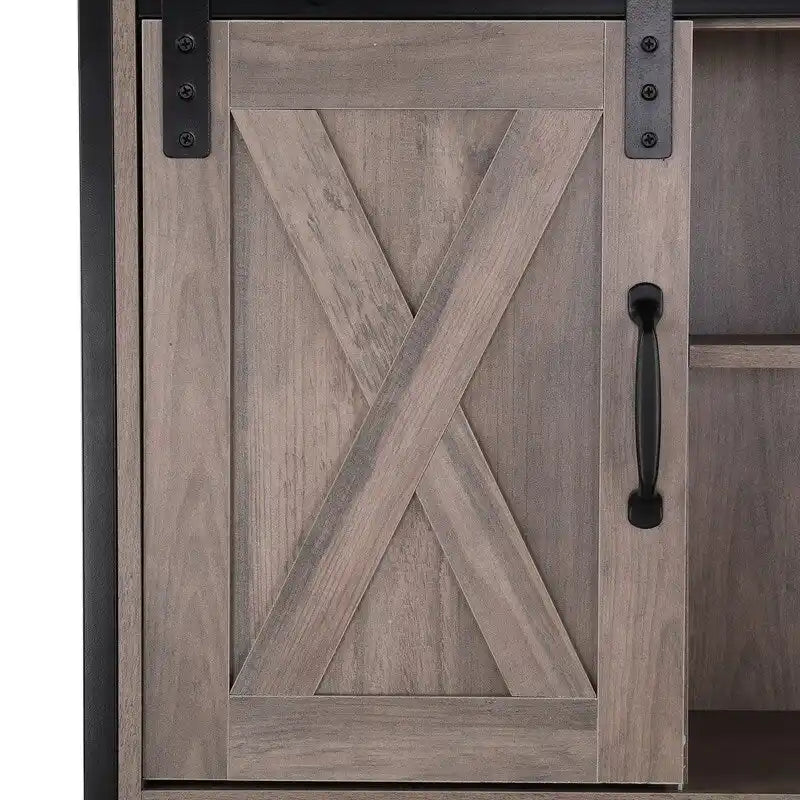 Three-Layer Rack Style MDF Bathroom Cabinet