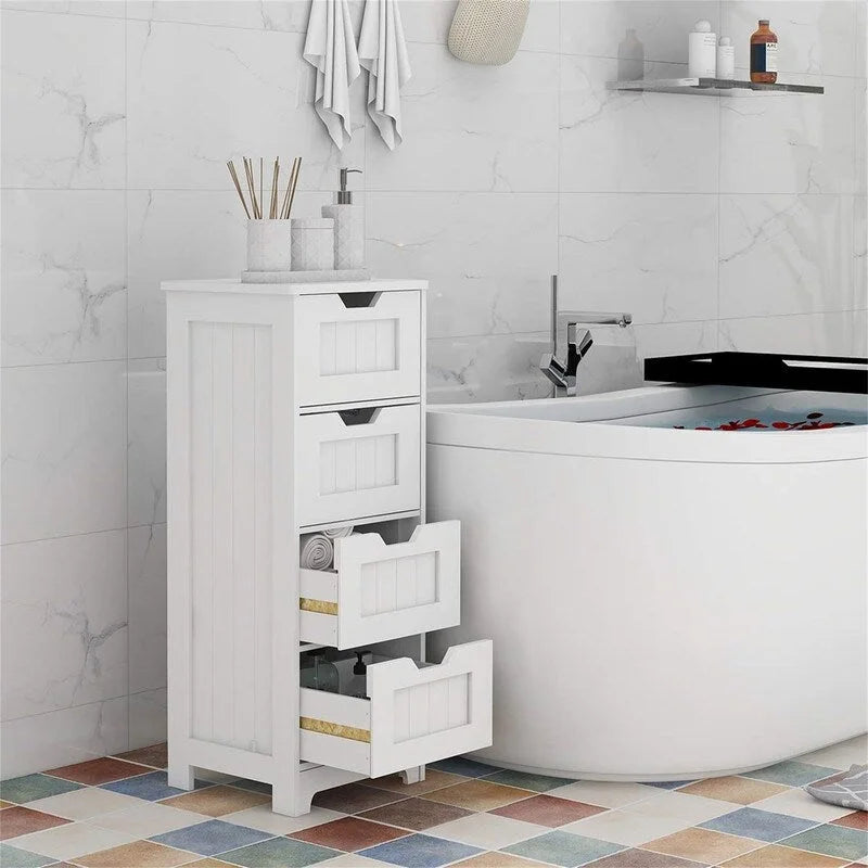 Bathroom Floor Cabinet - 11.81D x 11.81W x 32.68H