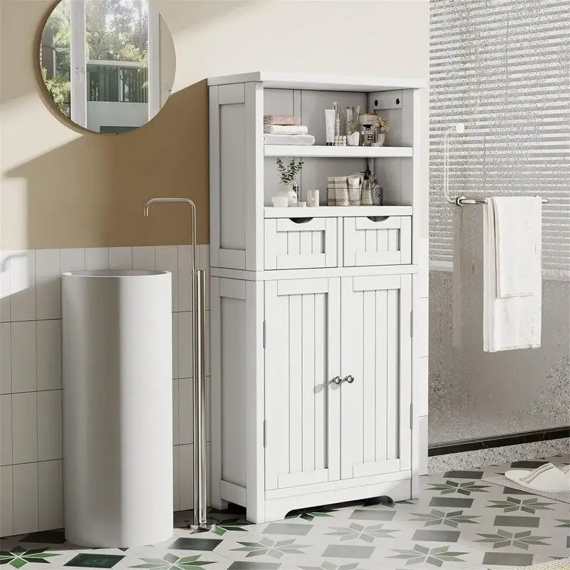 Bathroom Cabinet - 23.6D x 11.8W x 49.6H