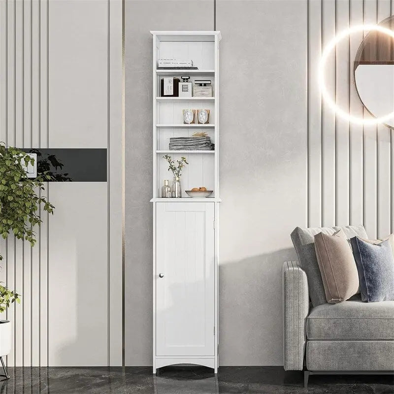 Bathroom Storage Cabinet - 9D x 13.4W x 65H