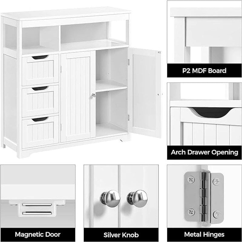Bathroom Floor Cabinet - 12D x 32W x 34H