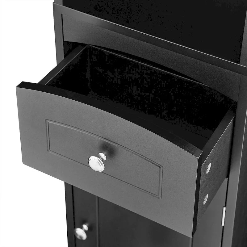 Freestanding Storage Cabinet with Drawer